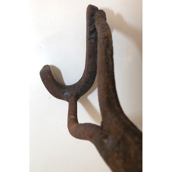Retired Authentic Western Montana Cattle Branding Iron 